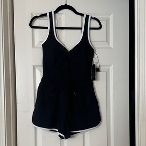 Abercrombie & Fitch Black and White Romper